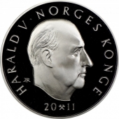 Норвегия 200 крон 2011 150 лет норвежскому олимпийскому комитету