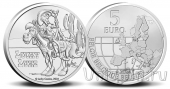Бельгия 5 евро 2024 Серия комиксов