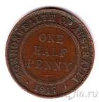 Австралия 1/2 пенни 1917