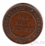 Австралия 1/2 пенни 1917
