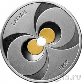 Латвия 5 евро 2024 Монета энергии (Energy Coin)