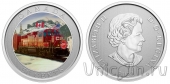 Канада 50 центов 2022 Канадский Тихоокеанский праздничный поезд