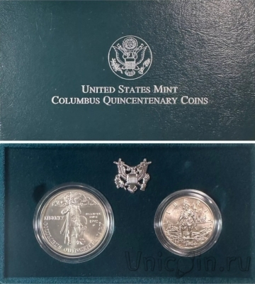  1/2  1  1992 500    (UNC)