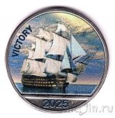 Остров Амбрим 10 флоринов 2025 Корабль Виктори