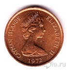 Каймановы острова 1 цент 1972