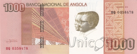 Ангола 1000 кванза 2012