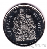 Канада 50 центов 2023 Карл III