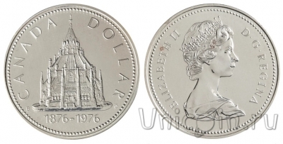 Канада набор 7 монет 1976 Proof с серебряным долларом