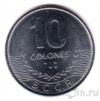 Коста-Рика 10 колонов 2021