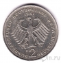 ФРГ 2 марки 1981 Конрад Аденауэр (D)