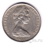 Новая Зеландия 20 центов 1974