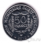 Западноафриканские штаты 50 франков 2012