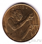 Западноафриканские штаты 25 франков 2012