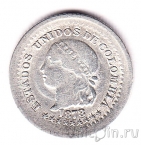 Колумбия 5 сентаво 1878