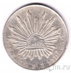 Мексика 8 реалов 1888 (Zs FZ)