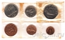 Гернси набор 6 монет 1971 (proof)
