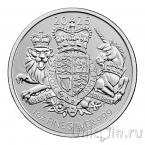 Великобритания 2 фунта 2025 Герб