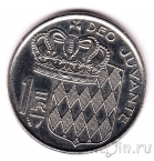 Монако 1 франк 1986