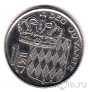 Монако 1 франк 1986