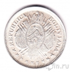 Боливия 20 сентаво 1888