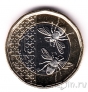 Великобритания 1 фунт 2025 Карл III