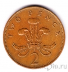 Великобритания 2 пенса 1986