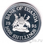 Уганда 5000 шиллингов 1995 FAO