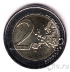 Германия 2 евро 2025 35 лет немецкого единства (A)