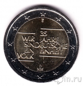 Германия 2 евро 2025 35 лет немецкого единства (G)