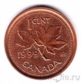 Канада 1 цент 1999