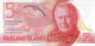 Фолклендские острова 5 фунтов 2025