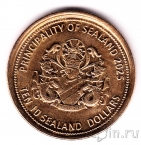 Силенд 10 долларов 2025 Атомный ледокольный флот России (№08, цветная)