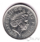 Великобритания 5 пенсов 1999
