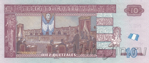 Гватемала 10 кетцаль 2018