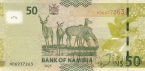 Намибия 50 долларов 2025
