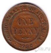 Австралия 1 пенни 1932