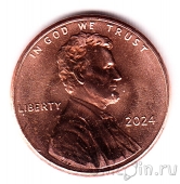 США 1 цент 2024 (P)