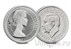 Великобритания 5 фунтов 2026 Портрет Королевы 1953 года