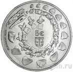 Португалия 5 евро 2023 Динозавр Мирагая Лониколум