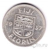 Фиджи 1 флорин 1937