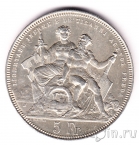 Швейцария 5 франков 1883 Стрелковый фестиваль в Лугано