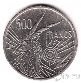 Центральноафриканские штаты (Габон) 500 франков 1977