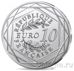 Франция 10 евро 2025 Снупи