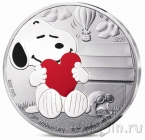 Франция 10 евро 2025 Снупи