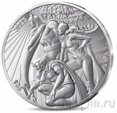 Франция 10 евро 2025 Семья Бэтмена