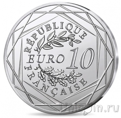 Франция 10 евро 2025 Семья Бэтмена