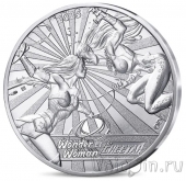 Франция 10 евро 2025 Чудо-Женщина и Гепард