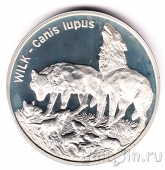 Польша 20 злотых 1999 Волки