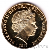 Гибралтар 1 крона 2017 Принц Чарльз