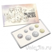 Австралия набор 6 монет 2025 Детеныши животных